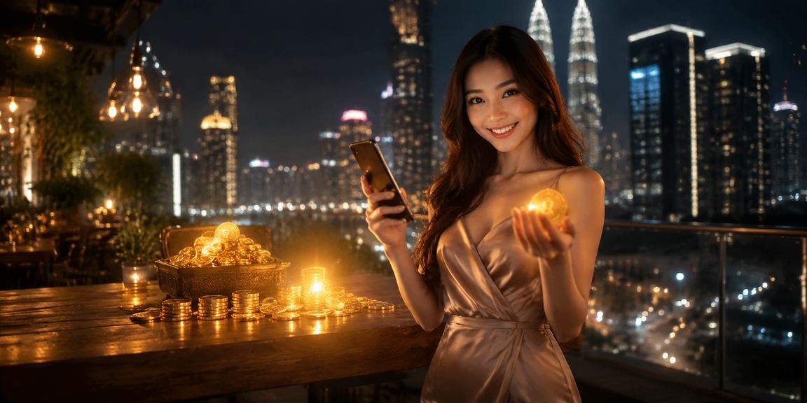 Pengguna mengakses platform kasino mudah alih 41300 di Petaling Jaya